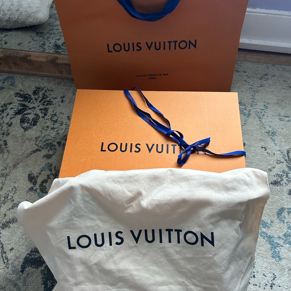 TRADE     AUTHENTIC Louis Vuitton Carry All MM - Picture 8 of 10
